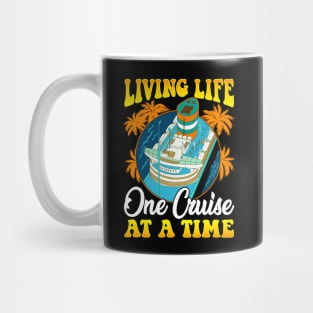 Living Life One Cruise At A Time Awesome Cruiser Mug